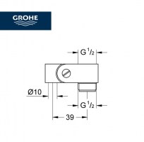 MEDIDAS ROTULA NEGRA GROHE